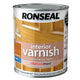 Ronseal  Interior Varnish Quick Dry Satin Antique Pine 250ml