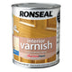 Ronseal  Interior Varnish Quick Dry Satin Clear 2.5 litre