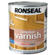 Ronseal  Interior Varnish Quick Dry Satin Dark Oak 750ml