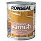 Ronseal  Interior Varnish Quick Dry Satin French Oak 250ml