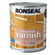 Ronseal  Interior Varnish Quick Dry Satin Light Oak 750ml