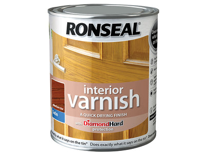 Ronseal Interior Varnish Quick Dry Satin Medium Oak 250ml – – Now available at MTN Shop UK.