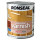 Ronseal  Interior Varnish Quick Dry Satin Medium Oak 750ml