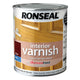 Ronseal  Interior Varnish Quick Dry Satin Teak 250ml