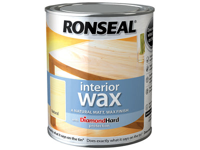 Ronseal Interior Wax Natural 750ml – – Now available at MTN Shop UK.