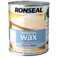 Ronseal  Interior Wax White Ash 750ml