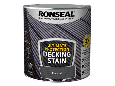 Ronseal Ultimate Protection Decking Stain Charcoal 2.5 litre – – Now available at MTN Shop UK.