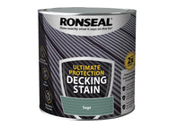 Ronseal Ultimate Protection Decking Stain Sage 2.5 litre – – Now available at MTN Shop UK.