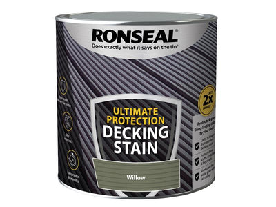 Ronseal Ultimate Protection Decking Stain Willow 2.5 litre – – Now available at MTN Shop UK.