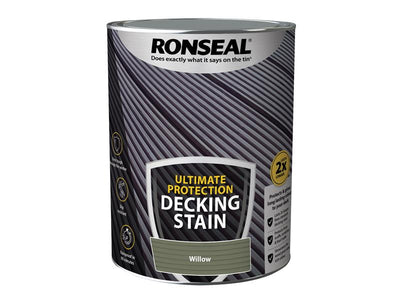 Ronseal Ultimate Protection Decking Stain Willow 5 litre – – Now available at MTN Shop UK.