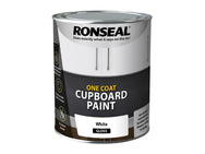 Ronseal One Coat Cupboard Paint White Gloss 750ml – – Now available at MTN Shop UK.