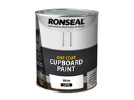 Ronseal One Coat Cupboard Paint White Satin 750ml – – Now available at MTN Shop UK.