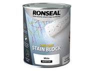 Ronseal One Coat Stain Block White 2.5 litre – – Now available at MTN Shop UK.