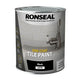Ronseal  One Coat Tile Paint Black Satin 750ml