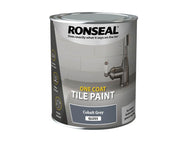 Ronseal One Coat Tile Paint Cobalt Grey Gloss 750ml – – Now available at MTN Shop UK.