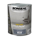 Ronseal  One Coat Tile Paint Cobalt Grey Gloss 750ml