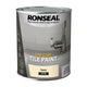 Ronseal  One Coat Tile Paint Ivory Satin 750ml