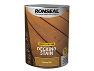 Ronseal Quick Drying Decking Stain Country Oak 5 litre – – Now available at MTN Shop UK.
