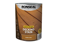 Ronseal Quick Drying Decking Stain Golden Cedar 5 litre – – Now available at MTN Shop UK.