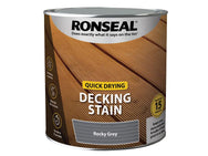 Ronseal Quick Drying Decking Stain Rocky Grey 2.5 litre – – Now available at MTN Shop UK.