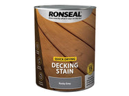 Ronseal Quick Drying Decking Stain Rocky Grey 5 litre – – Now available at MTN Shop UK.
