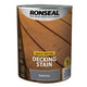 Ronseal  Quick Drying Decking Stain Rocky Grey 5 litre