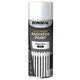 Ronseal  One Coat Radiator Spray Paint Satin White 400ml