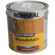 Ronseal  Quick Drying Woodstain Satin Deep Mahogany 2.5 litre