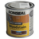 Ronseal  Quick Drying Woodstain Satin Dark Oak 250ml