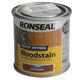 Ronseal  Quick Drying Woodstain Satin Mahogany 250ml