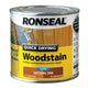 Ronseal  Quick Drying Woodstain Satin Natural Oak 250ml