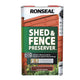 Ronseal  Shed & Fence Preserver Autumn Brown 5 litre