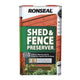 Ronseal  Shed & Fence Preserver Green 5 litre