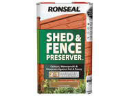 Ronseal Shed & Fence Preserver Light Brown 5 litre – – Now available at MTN Shop UK.