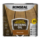 Ronseal  Ultimate Protection Decking Oil Natural Cedar 2.5 litre