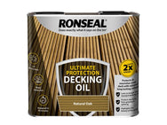 Ronseal Ultimate Protection Decking Oil Natural Oak 2.5 litre – – Now available at MTN Shop UK.