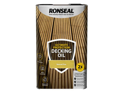 Ronseal Ultimate Protection Decking Oil Natural Pine 5 litre – – Now available at MTN Shop UK.