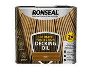Ronseal Ultimate Protection Decking Oil Teak 2.5 litre – – Now available at MTN Shop UK.