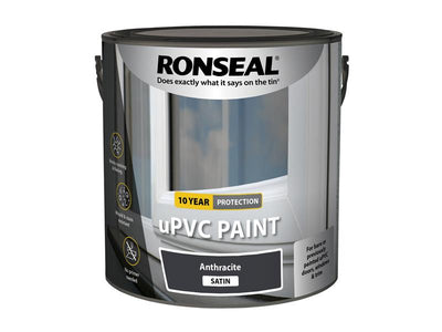 Ronseal uPVC Paint Anthracite Satin 2.5 litre – – Now available at MTN Shop UK.