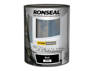 Ronseal uPVC Paint Black Satin 750ml – – Now available at MTN Shop UK.