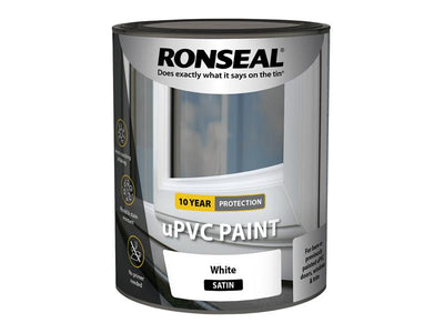 Ronseal uPVC Paint White Satin 750ml – – Now available at MTN Shop UK.
