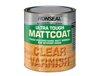Ronseal Ultra Tough Internal Clear Mattcoat Varnish 250ml – – Now available at MTN Shop UK.