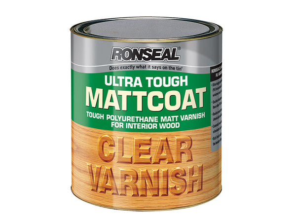 Ronseal Ultra Tough Internal Clear Mattcoat Varnish 750ml – – Now available at MTN Shop UK.