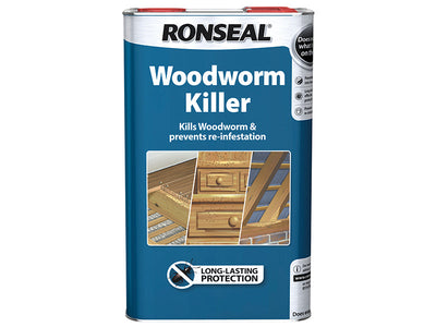 Ronseal Woodworm Killer 5 litre – – Now available at MTN Shop UK.