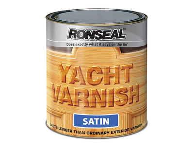Ronseal Exterior Yacht Varnish Satin 2.5 litre – – Now available at MTN Shop UK.