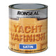 Ronseal  Exterior Yacht Varnish Satin 2.5 litre