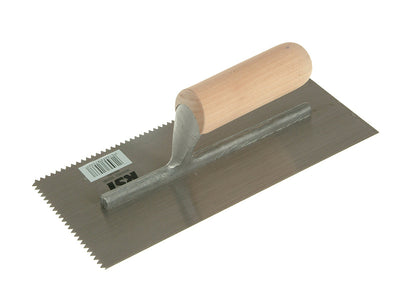 R.S.T. Notched Trowel 5mm V Notches Wooden Handle 11 x 4.1/2in – – Now available at MTN Shop UK.