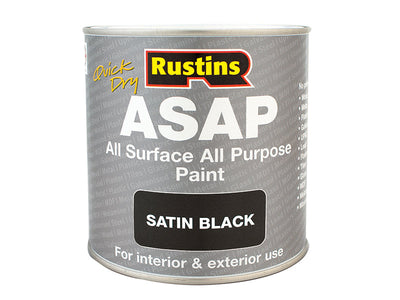 Rustins ASAP Paint Black 1 Litre – – Now available at MTN Shop UK.