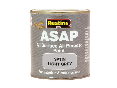 Rustins ASAP Paint Light Grey 1 litre – – Now available at MTN Shop UK.