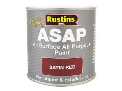 Rustins ASAP Paint Red 250ml – – Now available at MTN Shop UK.